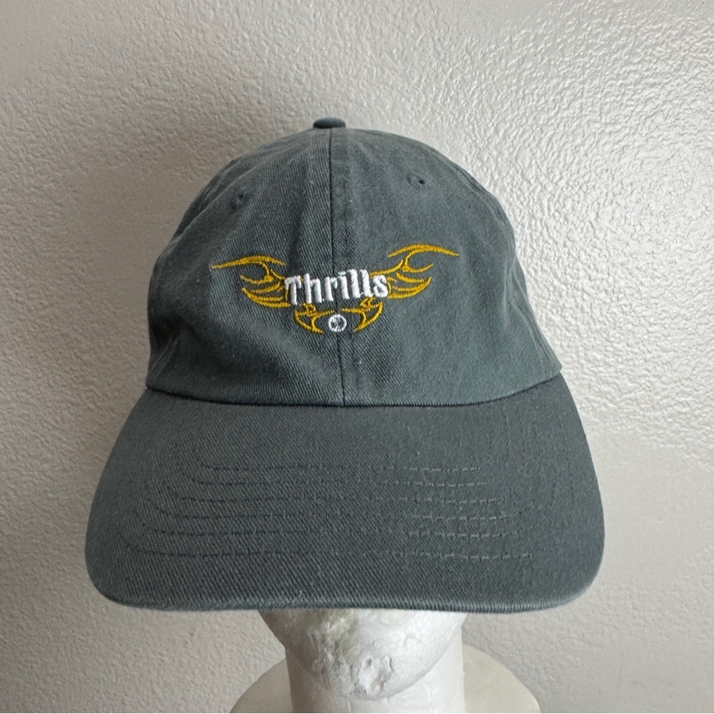 Thrills Golden Wings 6 Panel Hat Scrubs Green OSFM